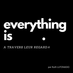 Podcast thumbnail for everything is black.