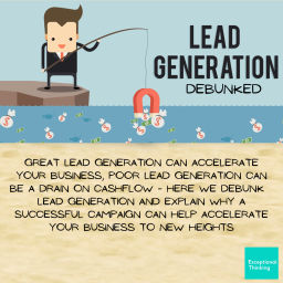 Podcast thumbnail for Lead Gen Debunked
