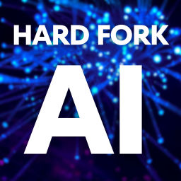Podcast thumbnail for Hard Fork AI