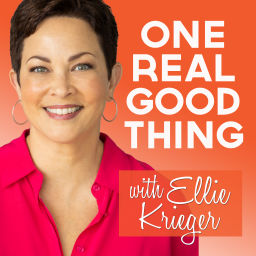 Podcast thumbnail for One Real Good Thing with Ellie Krieger
