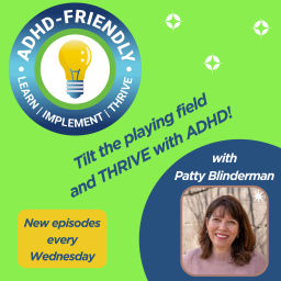 Podcast thumbnail for ADHD-Friendly
