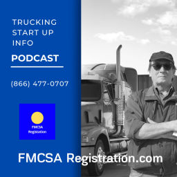 Podcast thumbnail for FMCSA Registration DOT com Podcast