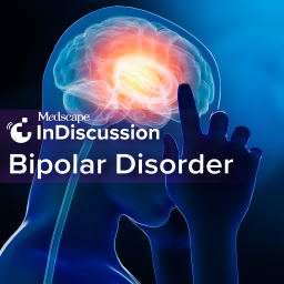 Podcast thumbnail for Medscape InDiscussion: Bipolar Disorder