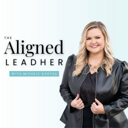 Podcast thumbnail for The Aligned Leadher