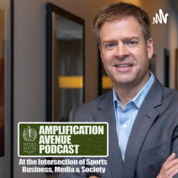 Podcast thumbnail for Sawyer Business School Amplification Avenue Podcast presented by Suffolk University