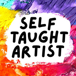 Podcast thumbnail for Self Taught Artist