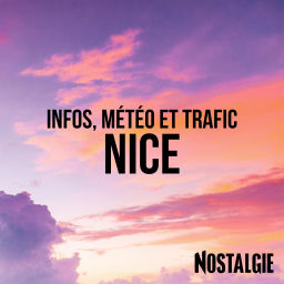 Podcast thumbnail for INFOS, METEO et TRAFIC de Nostalgie Nice