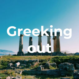 Podcast thumbnail for Greeking out
