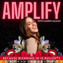 Podcast thumbnail for Amplify with Lauren Salaun