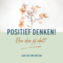 Podcast thumbnail for Positief denken! Hoe doe jij dat?