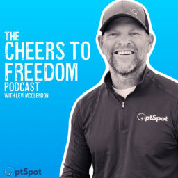 Podcast thumbnail for Cheers to Freedom Powered by OptSpot