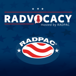 Podcast thumbnail for RADVOCACY Podcast Hosted by RADPAC