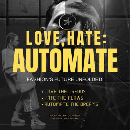 Podcast thumbnail for Love, Hate, Automate : Fashions Future Unfolded