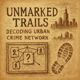 Podcast thumbnail for Unmarked Trails Decoding Urban Crime Network