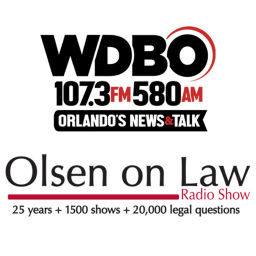 Podcast thumbnail for Olsen on Law