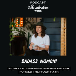 Podcast thumbnail for She Who Dares, Wins.