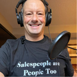 Podcast thumbnail for Salespeople are People Too