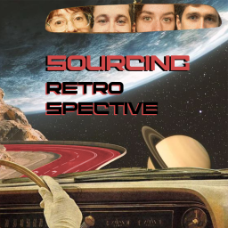 Podcast thumbnail for IT sourcing. Retrospective
