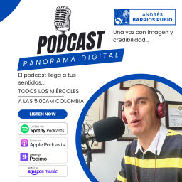 Podcast thumbnail for Panorama Digital - Andrés Barrios Rubio