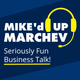 Podcast thumbnail for MIKE'd UP MARCHEV | Travmarket Media Network