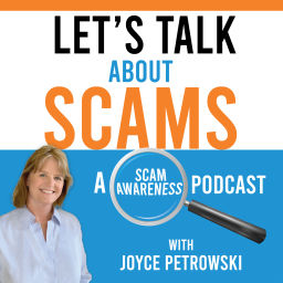 Podcast thumbnail for Let's Talk About Scams