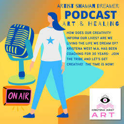 Podcast thumbnail for Kristena West Art: PodCast