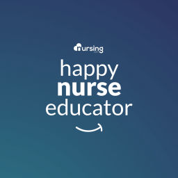 Podcast thumbnail for Happy Nurse Educator