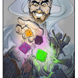 Podcast thumbnail for De Utæmmelige Riger - en D&D podcast