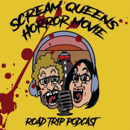 Podcast thumbnail for Scream Queens "Horror Movie Road Trip" Podcast