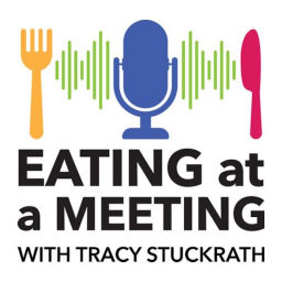 Podcast thumbnail for Eating at a Meeting