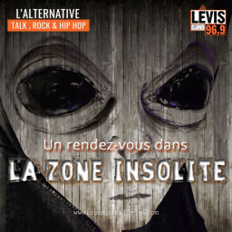 Podcast thumbnail for ZONE INSOLITE | CJMD 96,9 FM LÉVIS | L'ALTERNATIVE RADIOPHONIQUE
