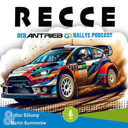Podcast thumbnail for Recce – Der ANTRIEB Rallye Podcast