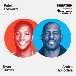 Podcast thumbnail for Point Forward with Andre Iguodala and Evan Turner