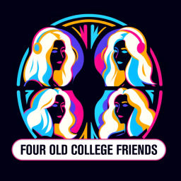 Podcast thumbnail for Four Old College Friends