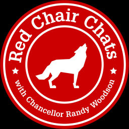 Podcast thumbnail for Red Chair Chats with Chancellor Randy Woodson