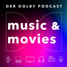 Podcast thumbnail for music & movies – Der Dolby Podcast