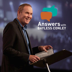 Podcast thumbnail for Answers with Bayless Conley