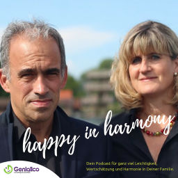 Podcast thumbnail for happy in harmony