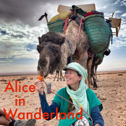 Podcast thumbnail for Alice in Wanderland