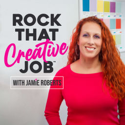 Podcast thumbnail for Rock That Creative Job
