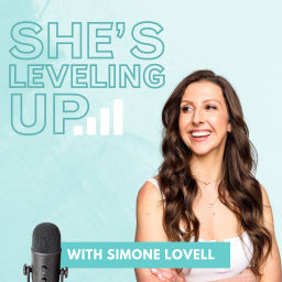 Podcast thumbnail for She's Leveling Up!