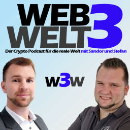 Podcast thumbnail for Web3Welt - Der Crypto Podcast für die reale Welt mit Sandor und Stefan