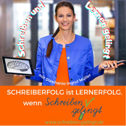 Podcast thumbnail for Schreiben gelingt mit Stephanie Ingrid Müller