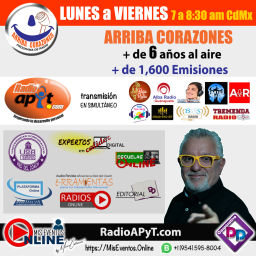 Podcast thumbnail for ARRIBA CORAZONES El Programa más besucón d l radio
