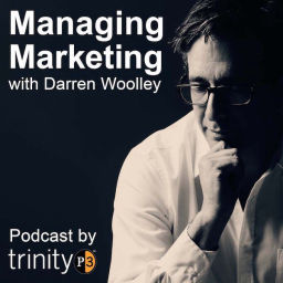 Podcast thumbnail for Managing Marketing