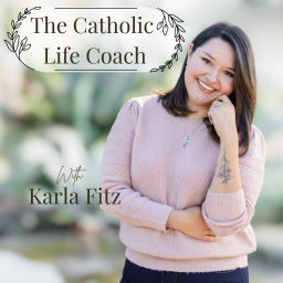 Podcast thumbnail for The Catholic Life Coach