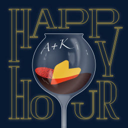 Podcast thumbnail for Happy Hour A+K