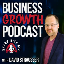 Podcast thumbnail for Shark Bite Biz - Business Growth Podcast