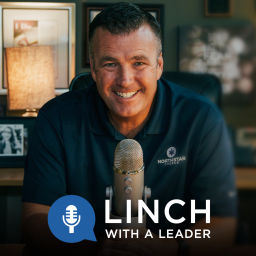 Podcast thumbnail for Linch With A Leader