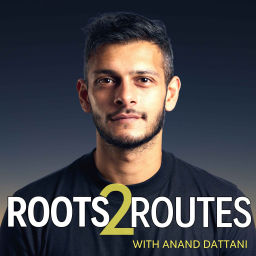 Podcast thumbnail for Roots to Routes
